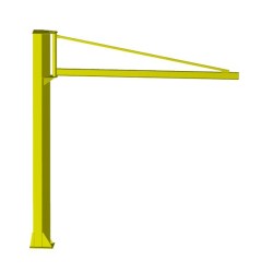 POTENCE SUR FUT TRIANGULEE ROTATION 270° 150KG POTENCE SUR FUT TRIANGULEE ROTATION 270° 150KG