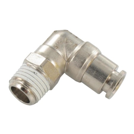 RACCORD EQUERRE MALE ORIENTABLE Ø10 1/4 REF 08051013