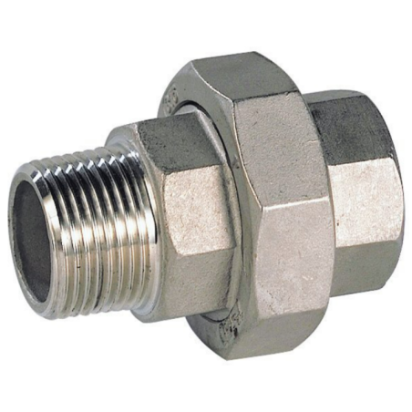 RACCORD UNION 3 PIÈCES INOX 316L M/F