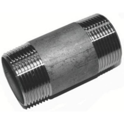 RACCORD INOX 316L MAMELON DOUBLE 100mm M/M RACCORD INOX 316L MAMELON DOUBLE 100mm M/M
