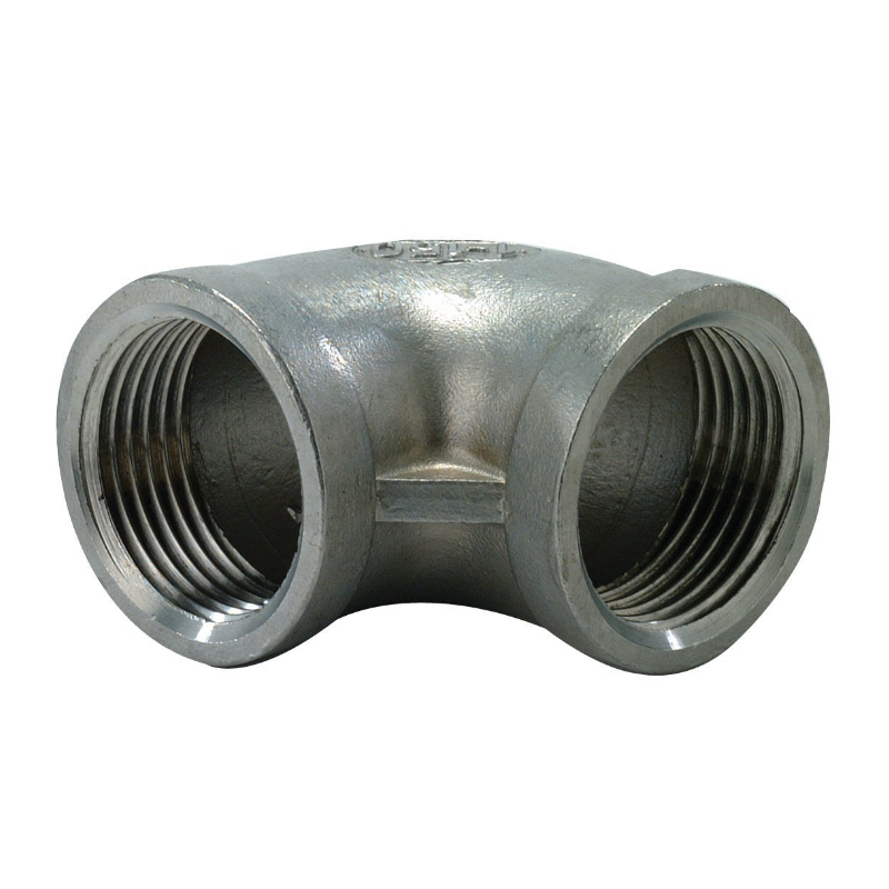 RACCORD GAZ INOX 316L COUDÉ 90° F/F