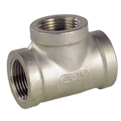 RACCORD INOX 316L TE EGAL F/F/F RACCORD INOX 316L TE EGAL F/F/F