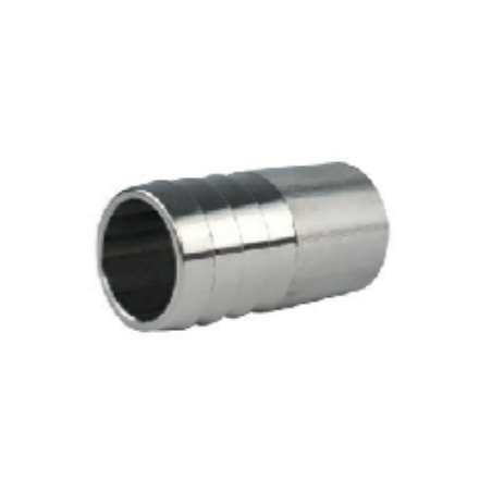 RACCORD INOX 316L A VISSER BSP EMBOUT LISSE CANNELÉ