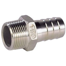 RACCORD INOX 316L A VISSER BSP EMBOUT MÂLE CANNELÉ HEXAGONAL RACCORD INOX 316L A VISSER BSP EMBOUT MÂLE CANNELÉ HEXAGONAL