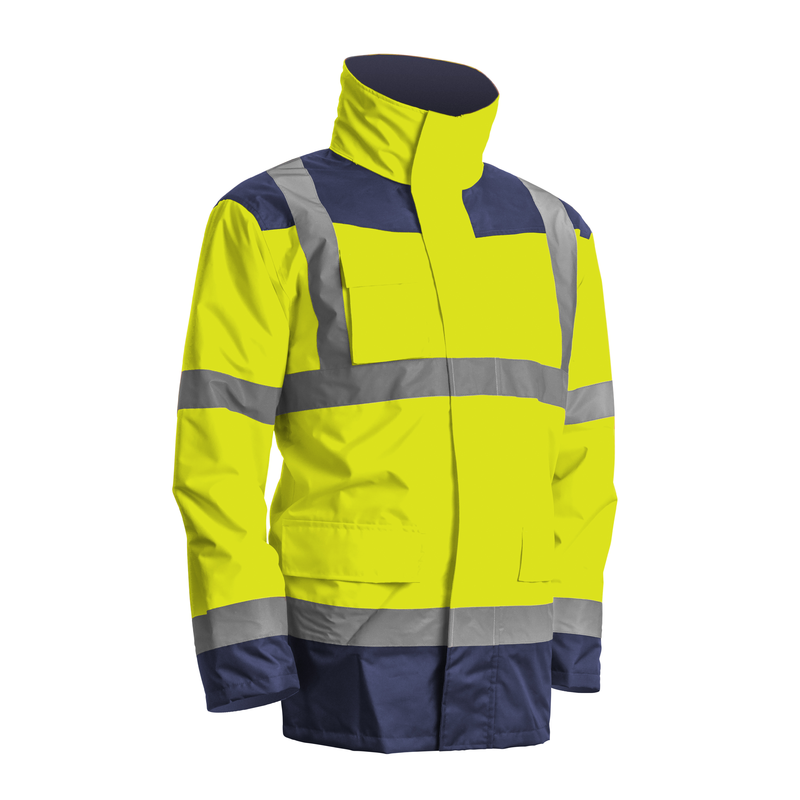 PARKA HI-VIZ 4 EN 1 KANATA JAUNE