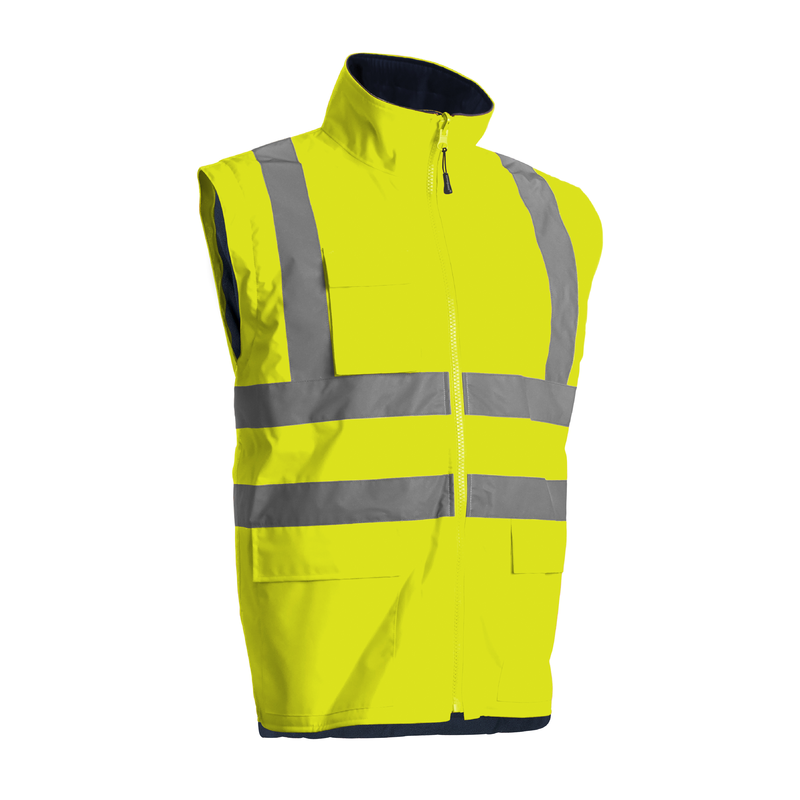 PARKA HI-VIZ 4 EN 1 KANATA JAUNE