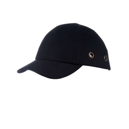 CASQUETTE ANTI-HEURT COQUE ABS NOIR