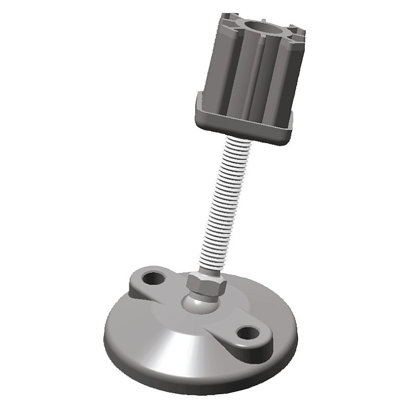 BOUCHON A INSERT TARAUDE POUR TUBE CARRE EXT50 INT47 REF 14607