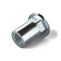 INSERT RIVKLE PLUS TETE PLATE ACIER ZINGUE SEMI HEXAGONAL Ø