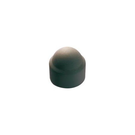 CACHE ECROUS HEXAGONAUX POLY NOIR