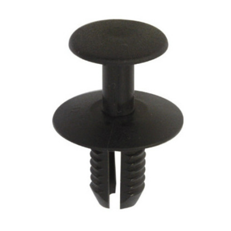 BOITE DE 100  AGRAFES RIVET PLASTIQUE Ø8mm REF 42666