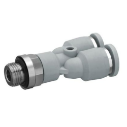 RACCORD FILETE Y, Ø 6, Ø G1/4