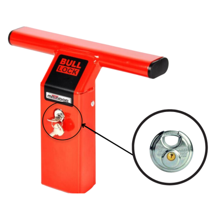 cadenas antivol pour utilitaire BULL-LOCK 2.0 - Réf 14159