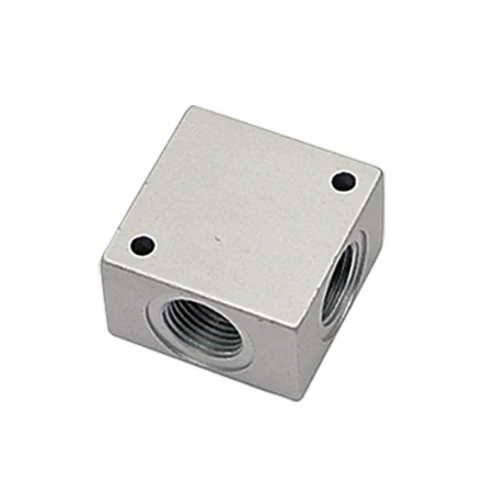 NOURRICE ALU EN CROIX FEM 1/4 BSP CYL