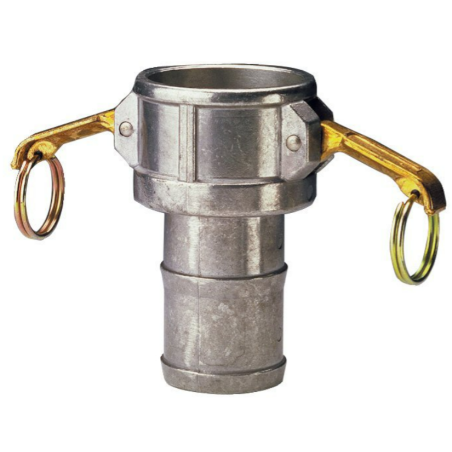 COUPLEUR A CAMES FEMELLE INOX TYPE D