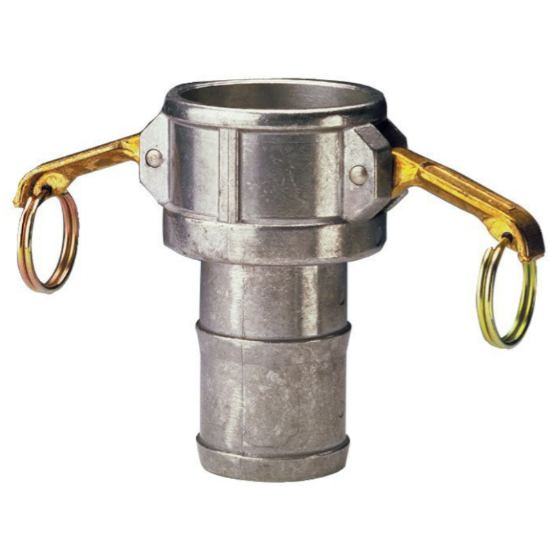 COUPLEUR A CAMES FEMELLE INOX TYPE D