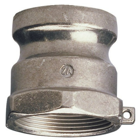 ADAPTATEUR A CAMES FEMELLE INOX TYPE A