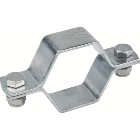 COLLIER HEXA. INOX 304 2 VIS SANS TIGE