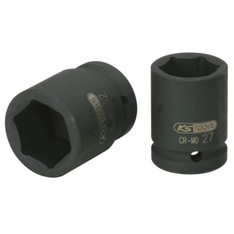 COFFRET DE 8 DOUILLES A CHOCS 6 PANS 3/4