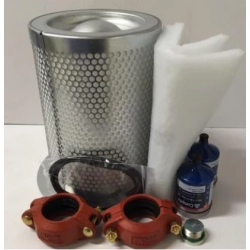 KIT SÉPARATEUR DʼHUILE (D) POUR COMPRESSEUR L75-10A KIT SÉPARATEUR DʼHUILE (D) POUR COMPRESSEUR L75-10A