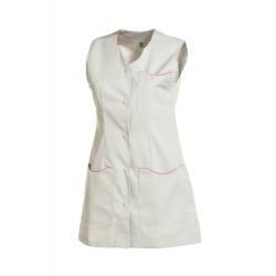 TUNIQUE LAURIE BLANC/ROSE T1