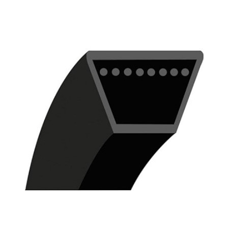COURROIE TRAPEZOIDALE TYPE SPA, REF SPA2000