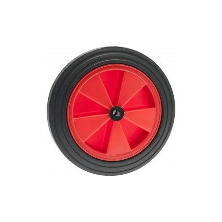 Roue caoutchouc Corps polypropylène Série Superman Diamètre 350mm Alésage 30mm Charge 200kg