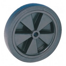 Roue caoutchouc Corps polypropylène Série Superman Diamètre 400mm Alésage 20mm Charge 200kg