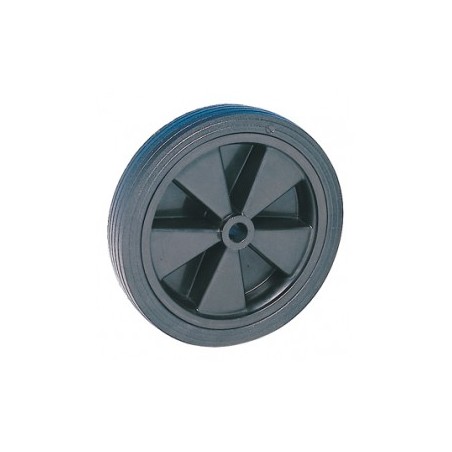 Roue caoutchouc Corps polypropylène Série Superman Diamètre 400mm Alésage 20mm Charge 200kg