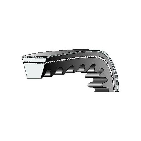 COURROIE TRAPEZOIDALE TYPE XPC, REF XPC2500