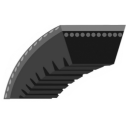 COURROIE TRAPEZOIDALE TYPE XPZ, REF XPZ1800