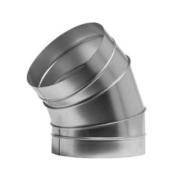 COUDE 45° SEGMENTÉ MÂLE GALVA