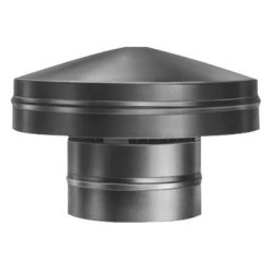 SORTIE DE TOITURE AÉRAULIQUE GRILLAGÉE AVEC JOUE LATÉRALE VH