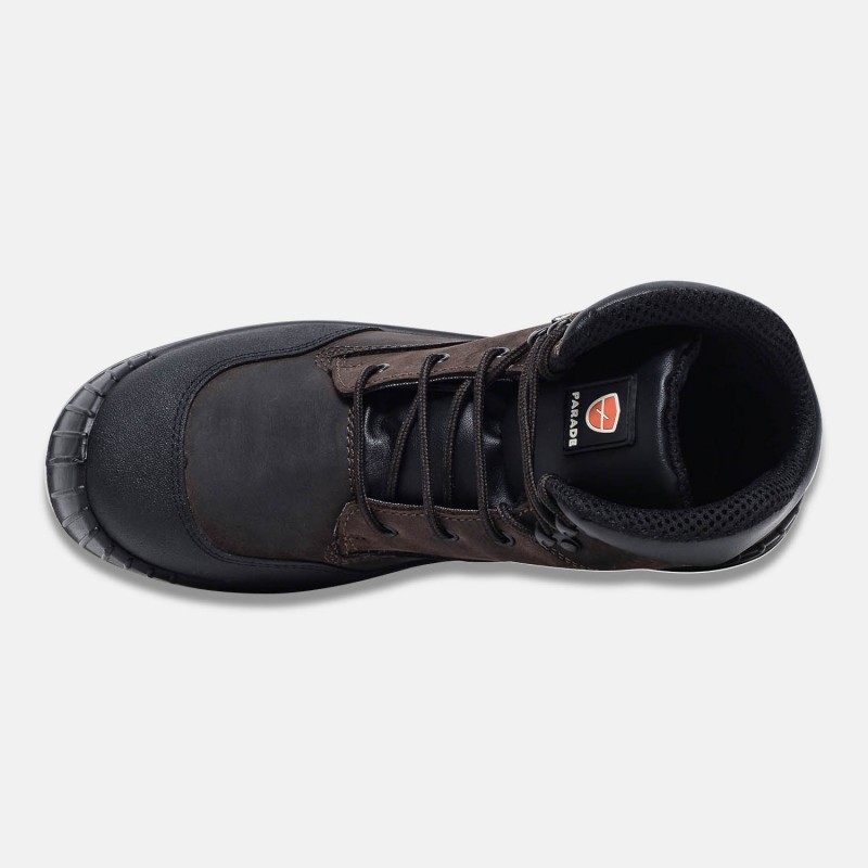 CHAUSSURES SÉCURITÉ HAUTES COULEUR MARRON S3 HRO-CI-HI