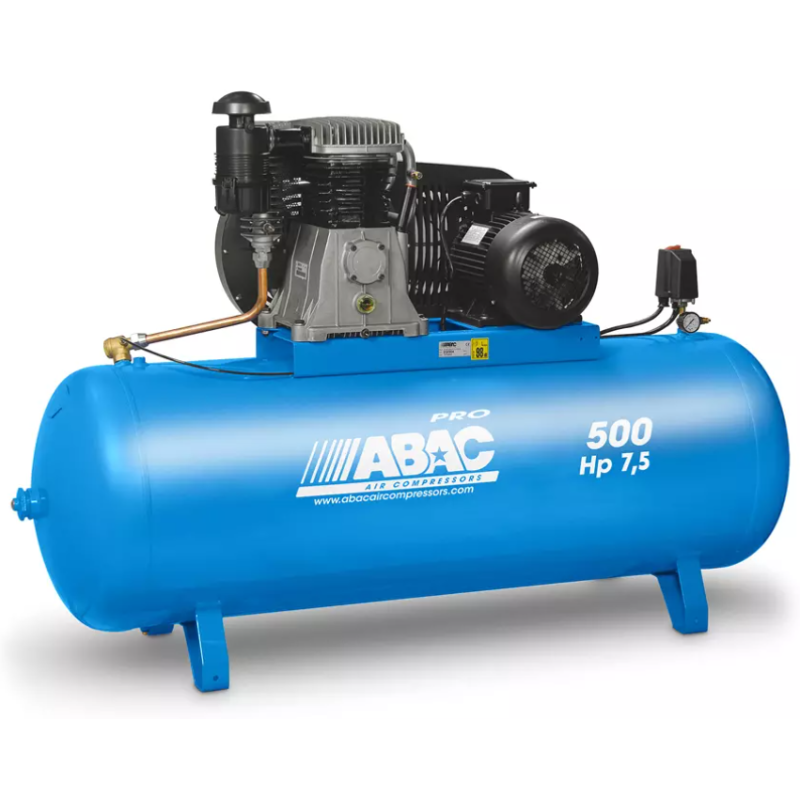 COMPRESSEUR D'AIR STATIONNAIRE 500 LITRES 7,5 CH