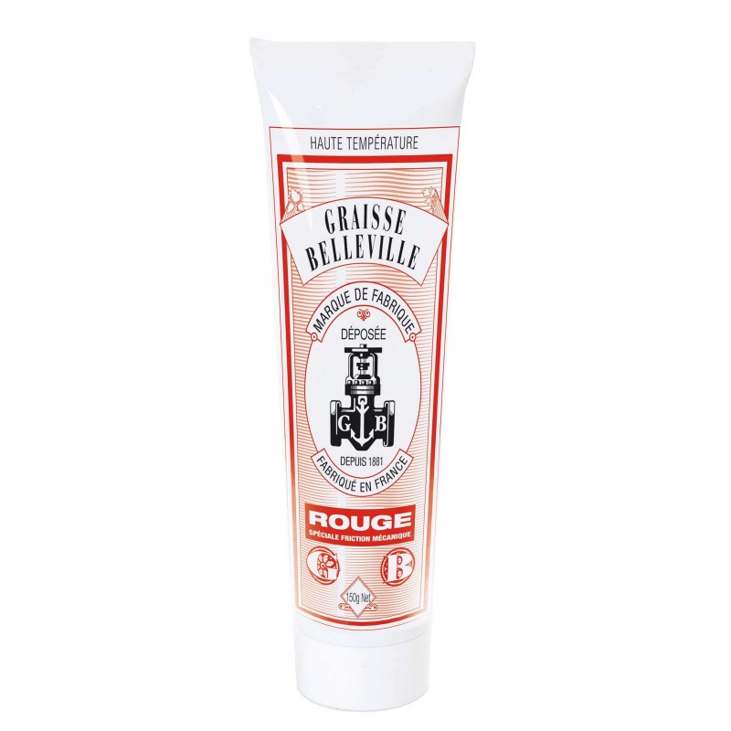 GRAISSE BELLEVILLE SPECIALE FRICTION MECANIQUE ROUGE POT DE 150G