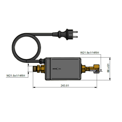 PRÉCHAUFFEUR DE GAZ GGP 250 PRÉCHAUFFEUR DE GAZ GGP 250