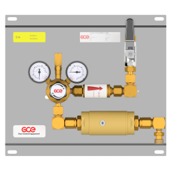 PANNEAU DE DETENTE ACETYLENE MM70-1