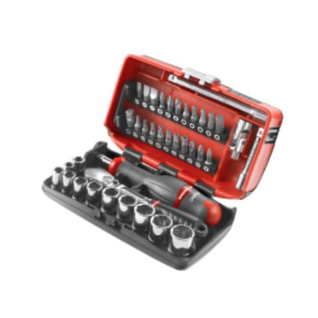 Coffret compact cliquet douilles Radio 1/4" F RL.NANO1PB