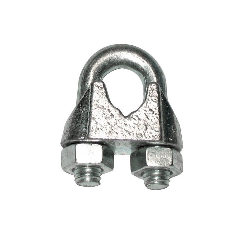 SERRE-CÂBLE A ÉTRIER ZINGUÉ DIN-741