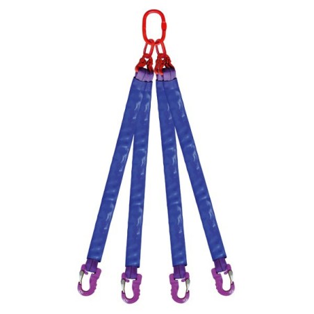 ELINGUE RONDE 4 BR.CMU 2,1 T ANNEAU + CROC - LG 1 M