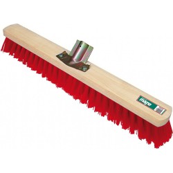BALAI CANTONNIER ROUGE 60CM SANS MANCHE REF 384060