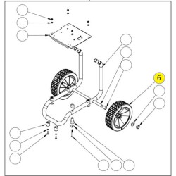 KIT ROUE LIBRE 10,3 POUCES