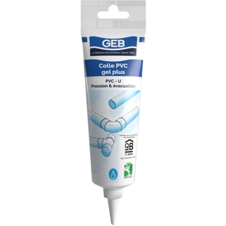 COLLE PVC GEL TUBE 125ML