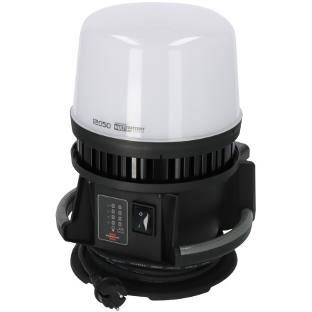 PROJECTEUR DE CHANTIER LED MULTI BATTERIE  12050 MH 360° HYBRIDE