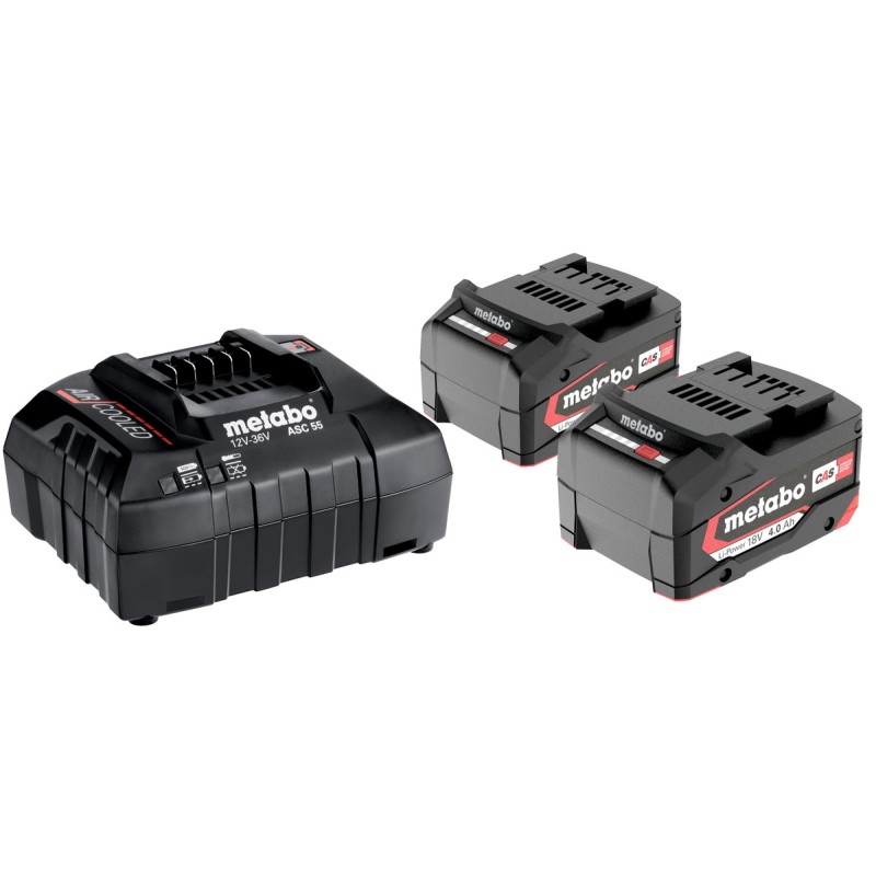 PACK CHARGEUR + 2 BATTERIES 18V 4AH