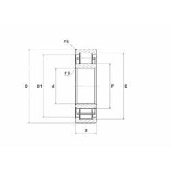 ROULEMENT A ROULEAUX CYLINDRIQUES NU320C3