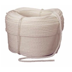 CORDAGE POLYAMIDE Ø10 3 TORONS 2040KG MAX 100M CORDAGE POLYAMIDE Ø10 3 TORONS 2040KG MAX 100M