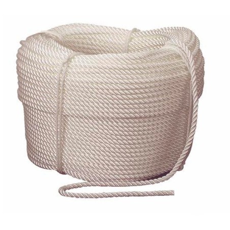 CORDAGE POLYAMIDE Ø10 3 TORONS 2040KG MAX 100M