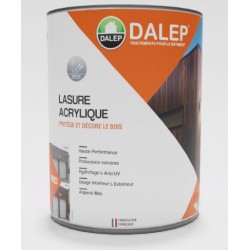 DALEP LASURE CHÊNE INCOLORE POT 1L